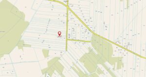 Mapa ewidencyjna działek nr 125 i 126 w Ogrodnikach, gmina Biała Podlaska