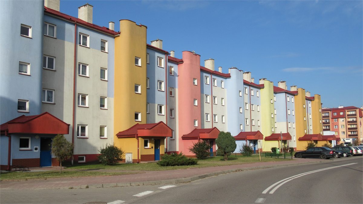 Zabudowa mieszkaniowa w Białej Podlaskiej